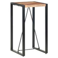 Vidaxl Barska miza 60x60x110 cm iz trdnega palisandra