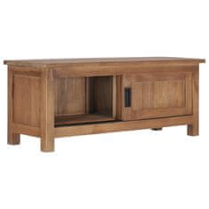 Vidaxl TV omarica 90x30x35 cm trdna tikovina