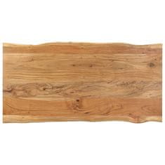 Vidaxl Jedilna miza 140x70x76 cm trden akacijev les
