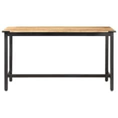 Vidaxl Jedilna miza 140x70x76 cm trden robusten mangov les