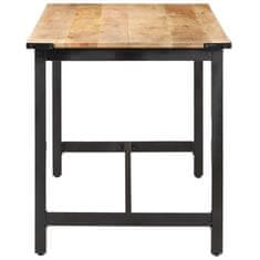 Vidaxl Jedilna miza 140x70x76 cm trden robusten mangov les