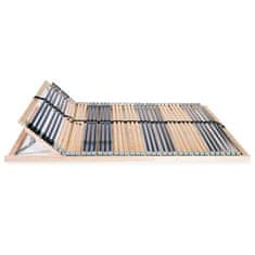 Vidaxl Letveno dno za posteljo 42 letvic 7 con 120x200 cm
