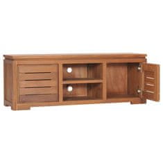 Vidaxl TV omarica 110x30x40 cm trdna tikovina