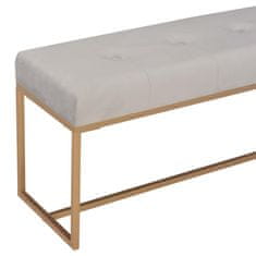 Vidaxl Klop 120 cm siv žamet