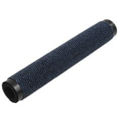 Vidaxl Protiprašni predpražniki 2 x pravokotni taftani 90x150 cm modri