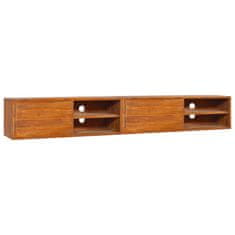 Vidaxl Stenska TV omarica 180x30x30 cm trdna tikovina