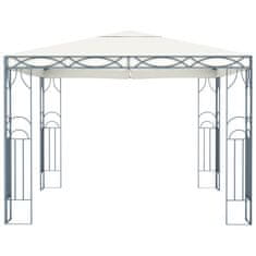 Greatstore Paviljon z lučkami 300x300 cm krem