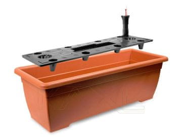 Kaxl Samozalivalni cvetlični lonec-zaboj 7,5l BALKONSKI PON ISBT5CAN