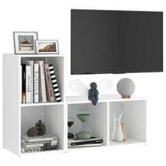 Vidaxl TV omarice 2 kosa bele 72x35x36,5 cm iverna plošča