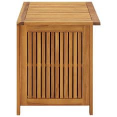 Vidaxl Vrtna škatla za shranjevanje 90x50x106 cm trden akacijev les
