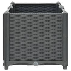 Vidaxl Visoka greda 80x40x38 cm polipropilen