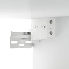 Vidaxl Stenska omarica 2 kosa bela 60x36,5x35 cm inžen. les