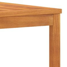 Vidaxl Klubska mizica 100x50x33 cm trden akacijev les