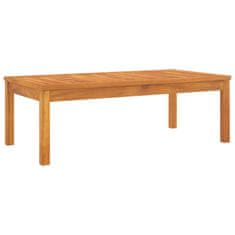 Vidaxl Klubska mizica 100x50x33 cm trden akacijev les
