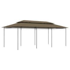 Vidaxl Paviljon 600x298x270 cm taupe 180 g/m2