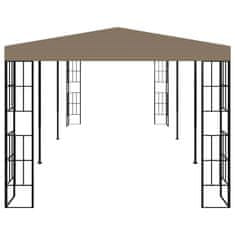 Vidaxl Paviljon 6x3 m taupe