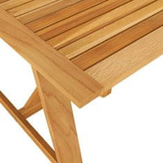 shumee Vrtna jedilna miza 206x100x74 cm trden akacijev les