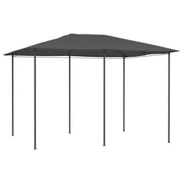 Vidaxl Paviljon 3x4x2,6 m antraciten 160 g/m²