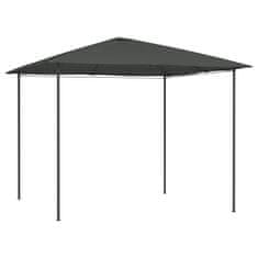 Greatstore Paviljon 3x3x2,6 m antraciten 160 g/m2