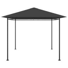 Vidaxl Paviljon 4x3x2,7 m antraciten 180 g/m2