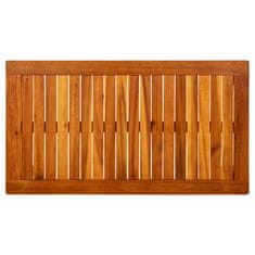 Vidaxl Vrtna klubska mizica 90x50x36 cm trden akacijev les