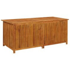 Vidaxl Vrtna škatla za shranjevanje 175x80x75 cm trden akacijev les