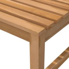 Greatstore Vrtna klop 150 cm trdna tikovina
