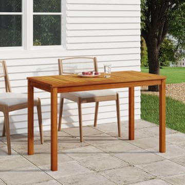 Vidaxl vidaXL Vrtna miza, 110x55x67 cm, masivni akacijev les