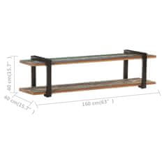 Vidaxl TV omarica 160x40x40 cm trden predelan les