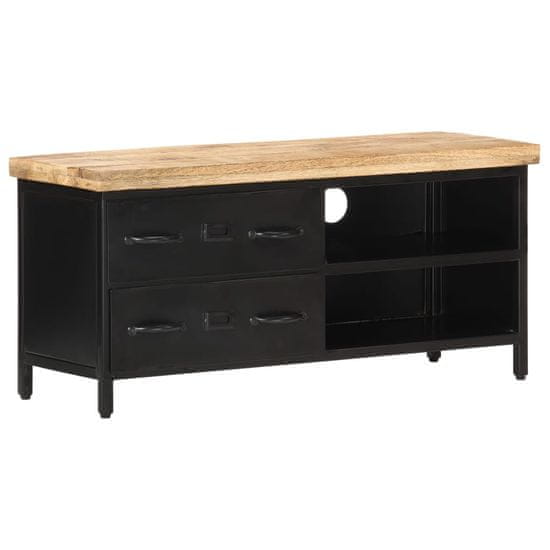 Vidaxl TV omarica 90x30x41 cm robusten mangov les