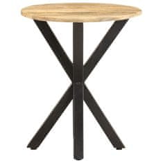 Vidaxl Stranska mizica 48x48x56 cm trden mangov les