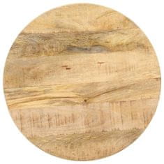 Greatstore Stranska mizica 48x48x56 cm trden mangov les