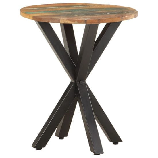 Vidaxl Stranska mizica 48x48x56 cm trden predelan les
