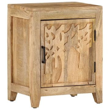 Vidaxl vidaXL Nočna omarica 40x30x50 cm masiven mangov les