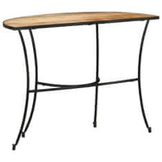 Vidaxl Stranska mizica 110x40x77 cm trden mangov les