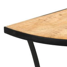 Vidaxl Stranska mizica 110x40x77 cm trden mangov les