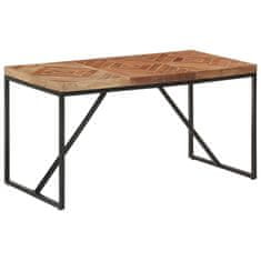 Greatstore Jedilna miza 140x70x76 cm trden akacijev in mangov les
