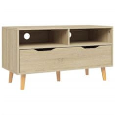 Vidaxl TV omarica sonoma hrast 90x40x48,5 cm iverna plošča
