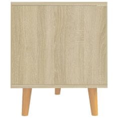 Vidaxl TV omarica sonoma hrast 90x40x48,5 cm iverna plošča