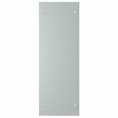 Vidaxl Stojalo za drva belo 40x35x100 cm kaljeno steklo