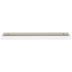 Vidaxl Stenske police Loggia 4 kosi hrast in bele 80x15x4 cm MDF