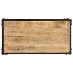 Vidaxl Klubska mizica 90x45x35 cm trden robusten mangov les