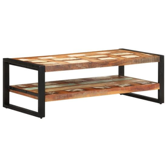 shumee Klubska mizica 120x60x40 cm trden predelan les