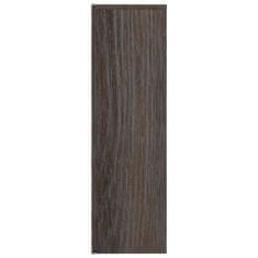 Vidaxl Omarica za čevlje z 2 vrati siva sonoma hrast 59x24x74 cm