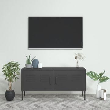 Vidaxl vidaXL TV stojalo antracitno 105x35x50 cm jeklo
