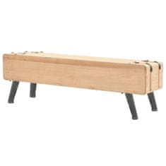 Vidaxl TV omarica 110x33x35 cm trdna borovine