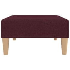 Greatstore Stolček za noge vijoličen 78x56x32 cm blago