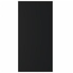 Greatstore Omara za čevlje, iverna plošča, 92x30x67,5 cm, črna