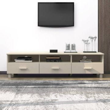 Vidaxl vidaXL HAMAR TV omarica medeno rjava 158x40x40 cm borov les