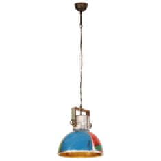 Vidaxl Industrijska viseča svetilka 25 W večbarvna okrogla 40 cm E27